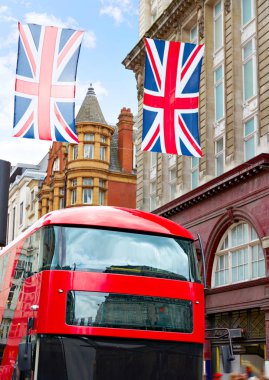 Londra otobüs Oxford Street W1 Westminster 