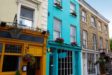 Londra Portobello road Market İngiltere'de