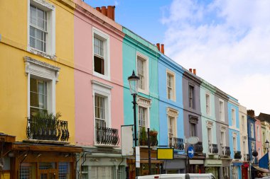 Londra Portobello road Market İngiltere'de
