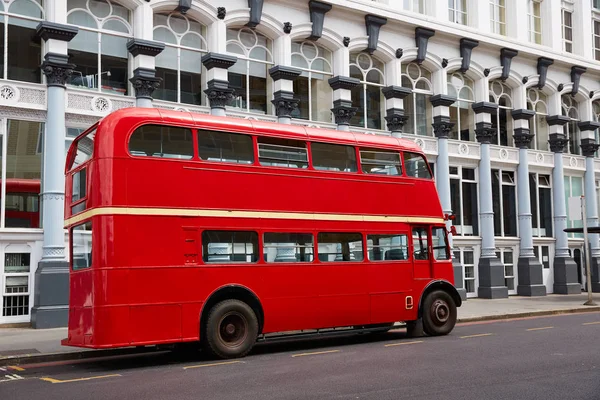 London Red Bus traditional old — Stock Photo, Image