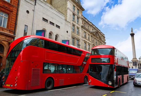 London roter Bus traditionell alt — Stockfoto