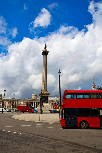 Londoni Trafalgar Square, Egyesült Királyság — Stock Fotó