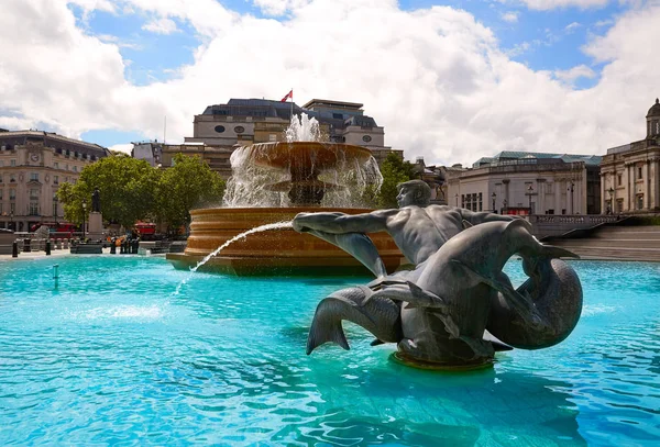 London Trafalgar Square no Reino Unido — Fotografia de Stock