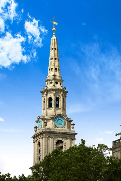 London Trafalgar Square St. Martin Kirche — Stockfoto