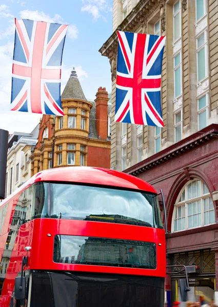 London buss Oxford Street W1 Westminster — Stockfoto