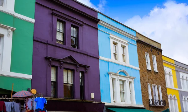 Красочная улица Лондона — стоковое фото