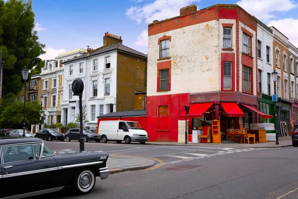 London Portobello Straße Markt Jahrgang Vergrößerung in Großbritannien — Stockfoto