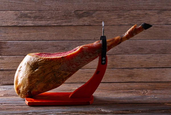 Iberian ham pata negra from Spain — Stock Photo, Image