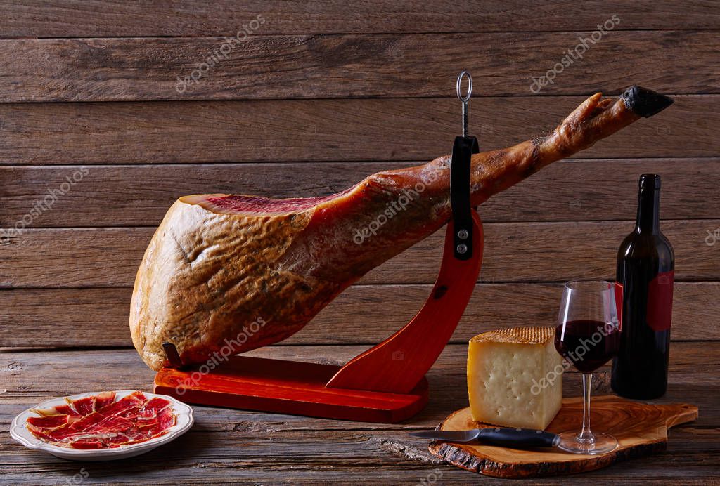 Jamón ibérico pata negra de España 2023