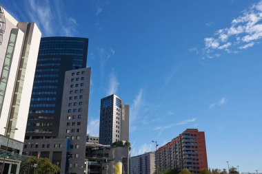 İspanya Valencia modern şehir manzarası