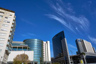 İspanya Valencia modern şehir manzarası