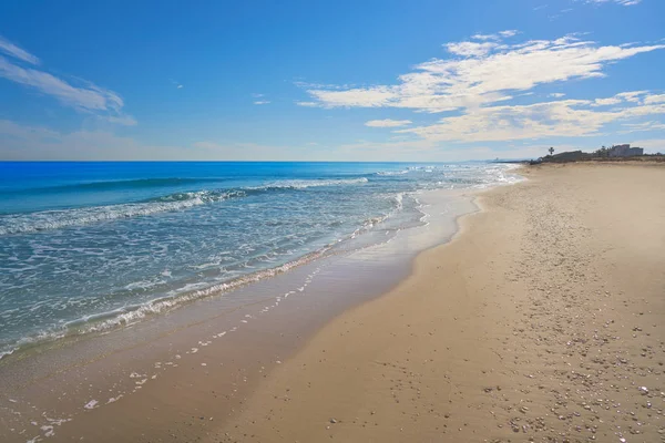 Playa de El Saler de Valencia en el Mediterráneo —  Fotos de Stock