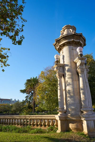 Alameda Albereda column in Valencia — Stock Photo, Image