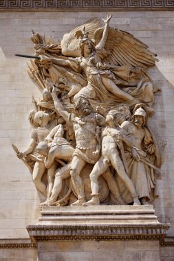 Arc de Triomphe Paris kemer zafer