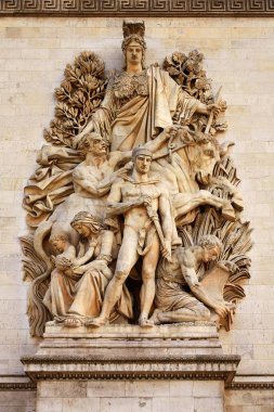 Arc de Triomphe Paris kemer zafer