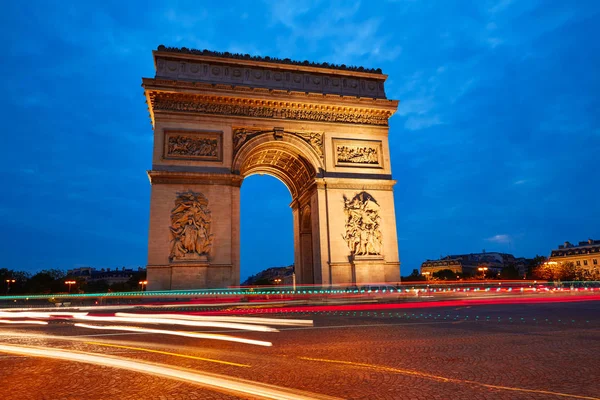 Łuk Triumfalny w Paryżu łuk triumfalny — Zdjęcie stockowe
