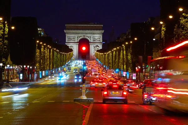 Arc de Triomphe a párizsi Diadalív — Stock Fotó