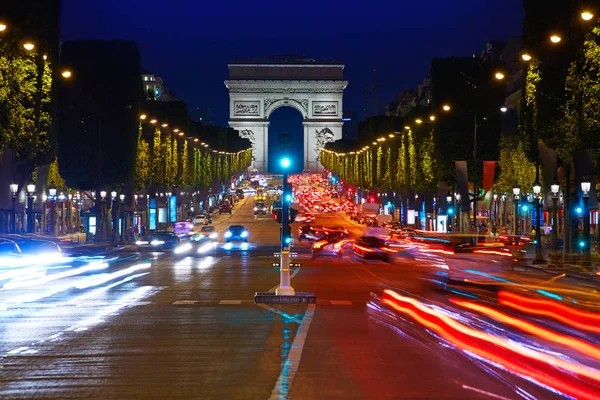 Arc de Triomphe a párizsi Diadalív — Stock Fotó