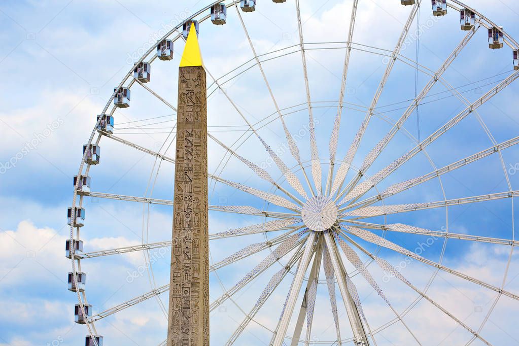 Place de la Concorde Obelisque in Paris