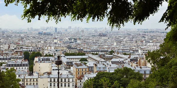 Vue aérienne de Paris depuis Montmartre — Photo