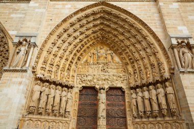 Notre dame Katedrali Paris Fransa
