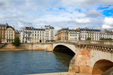 Pont de la Tournelle Paris Seine Nehri üzerinde