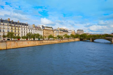 Pont de la Tournelle Paris Seine Nehri üzerinde