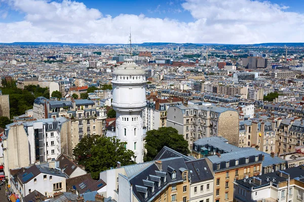 Vue aérienne de Paris depuis Montmartre — Photo