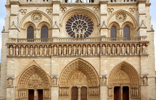 Cattedrale di Notre Dame a Parigi Francia — Foto Stock