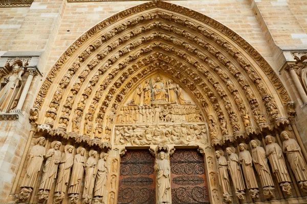 Notre Dame cathedral in Paris France — Stock Photo, Image