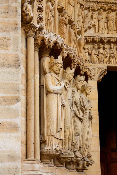 Notre Dame cathedral in Paris France — Stock Photo, Image