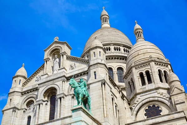 Basílica del Sacre Coeur en Montmartre París — Foto de Stock