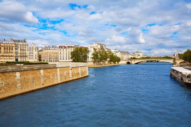 Pont de la Tournelle Paris Seine Nehri üzerinde