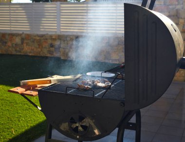 Barbekü duman Manzaralı