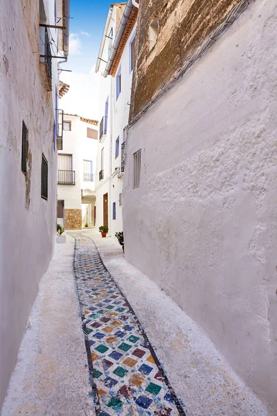 Chelva village street in Valencia of Spain — Stock Photo, Image