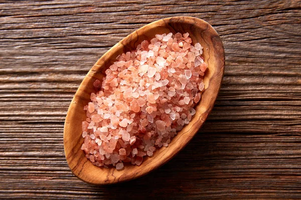 Roze zout uit de Himalaya-bergen — Stockfoto