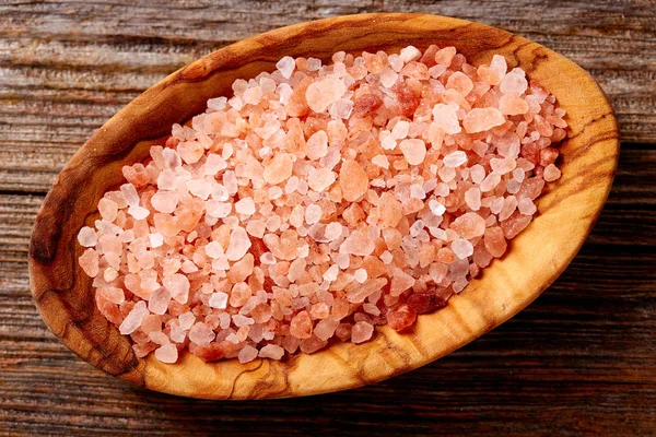 Růžová sůl z pohoří Himaláje — Stock fotografie