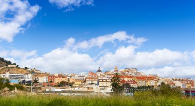 Valencia Liria Lliria manzarası görünümünde