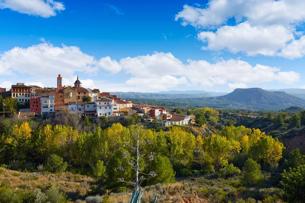 Losa del obispo dorf in valencia spanien — Stockfoto