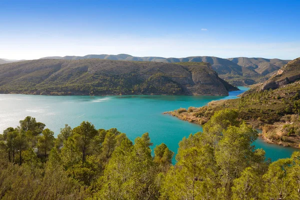 Loriguilla Pantano träsket reservoar i Valencia — Stockfoto