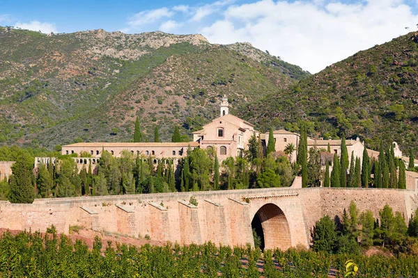 Mosteiro de Calderona Sierra Cartuja Portaceli — Fotografia de Stock