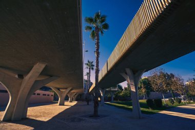 Valencia Pont de fusta bridge de Madera