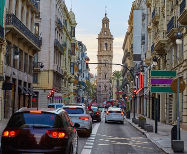Calle de la Paz sokak Valencia