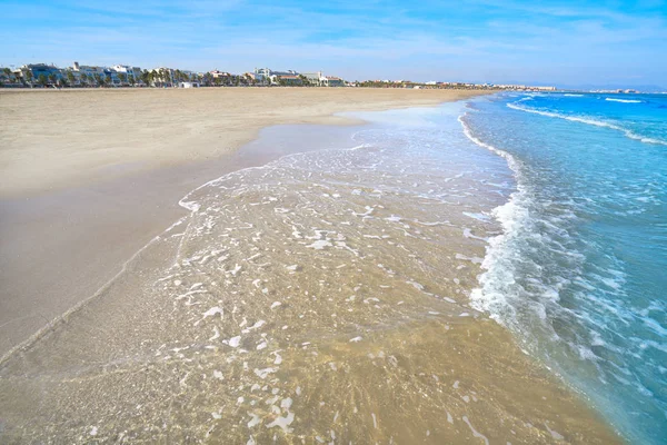 Valencia La Malvarrosa beach arenas Spain — Stockfoto