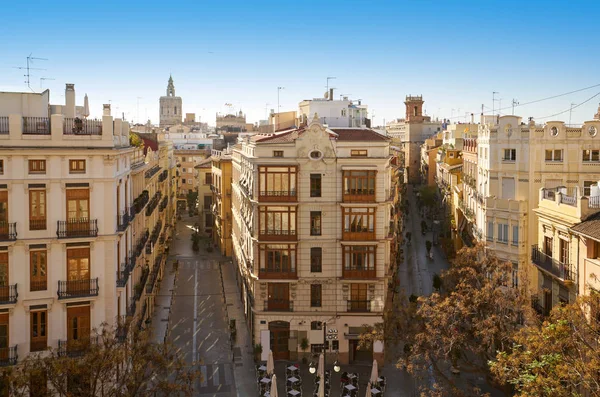 Valencia a Serranos vista de rua — Fotografia de Stock
