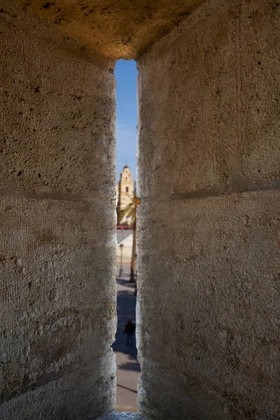 Torres de Serrano towers in Valencia — Stock Photo, Image