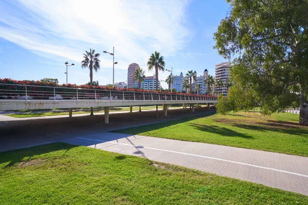 Valencia Puente de las Flores flowers bridge — Stock fotografie