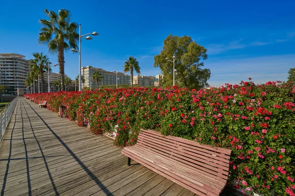 Valencia puente de las flores blumenbrücke — Stockfoto