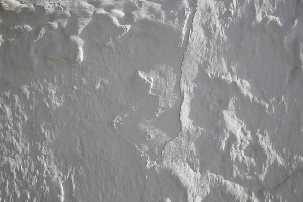 Whitewashed textura branca parede mediterrânica — Fotografia de Stock
