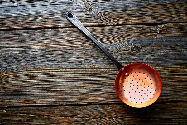 Kitchen tools cooper spatule kitchenware — Stock Photo, Image